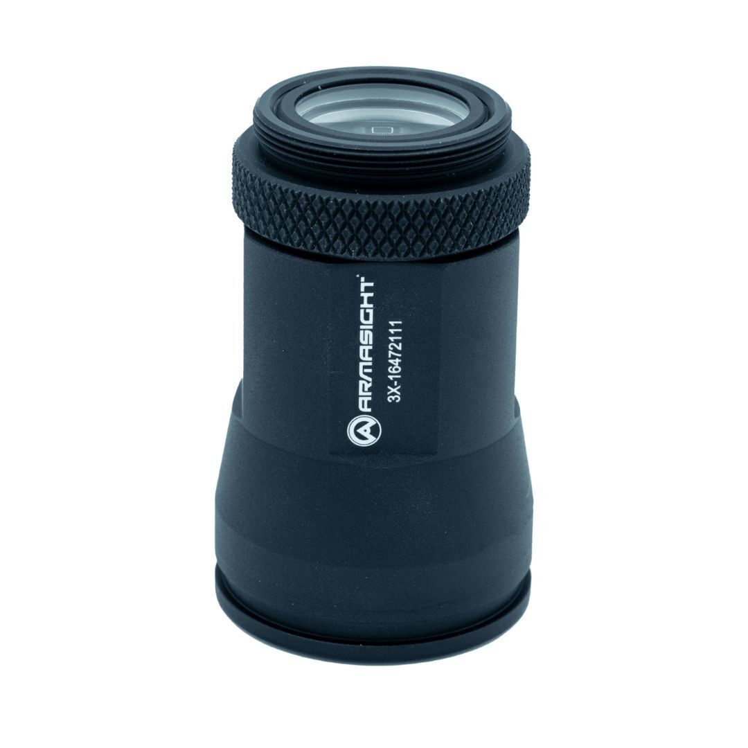 Armasight 3X Lens for PVS-14 with Waterproof Design and Long-Range Observation (Black)