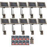 Cuddeback CuddeLink Wireless Trail Camera System with Solar Power Bank, Memory Card Bundle (10-Pack)