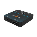 BZBGEAR 2x1 8K60 UHD Ultra-Slim HDMI 2.1 Switcher with EDID Management and Built-In Equalizer