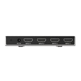 BZBGEAR 4x1 8K60 UHD Ultra-Slim HDMI 2.1 Switcher with EDID Management and Built-In Equalizer