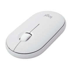 Logitech Pebble Slim Bluetooth Wireless Mouse 2 M350S, Tonal White
