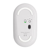 Logitech Pebble Slim Bluetooth Wireless Mouse 2 M350S, Tonal White