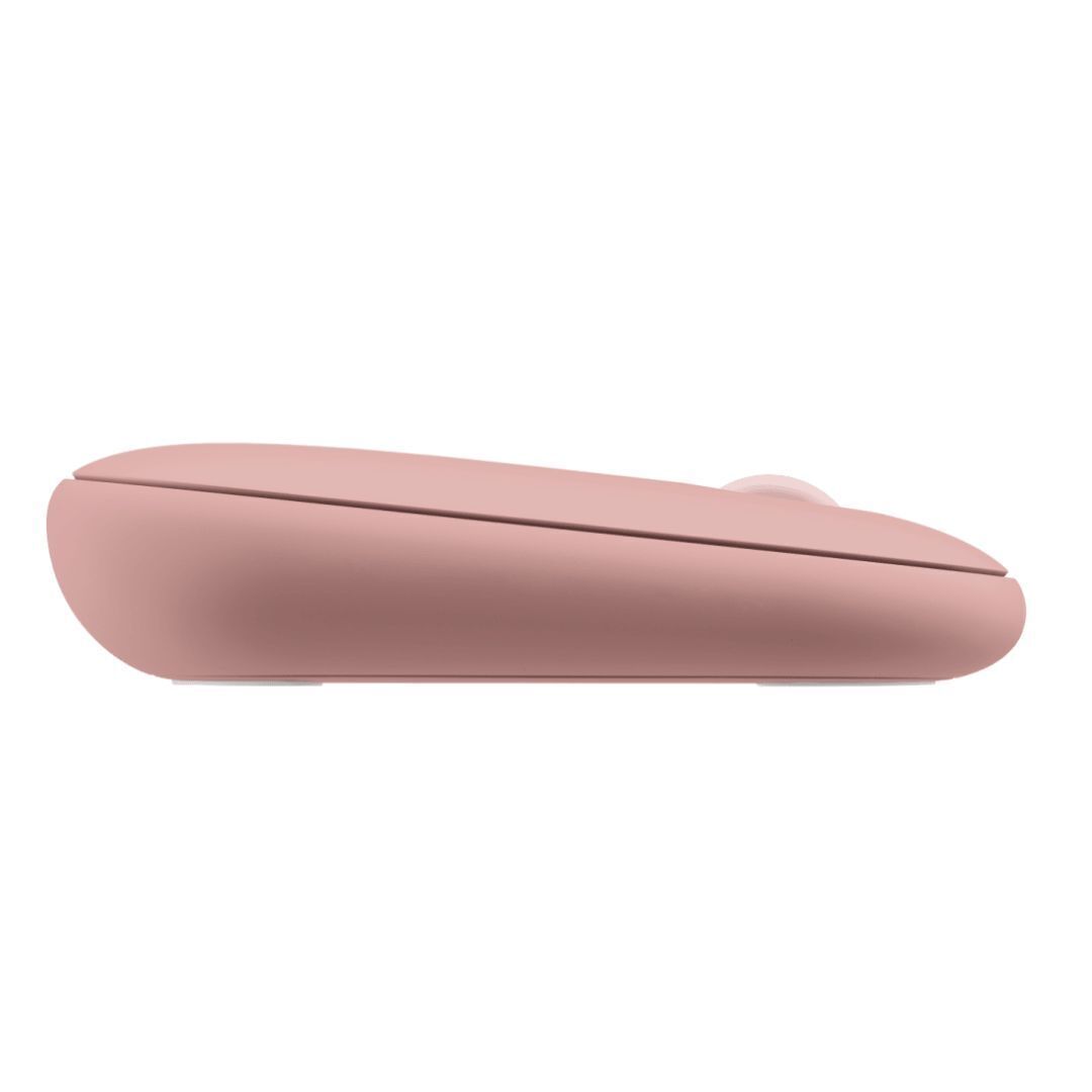 Logitech Pebble Slim Bluetooth Wireless Mouse 2 M350S with Customizable Button (Tonal Rose)