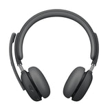 Logitech Zone wireless 2 Teams AI Headset with Built-In Battery for Noise-Free Calls (Graphite)