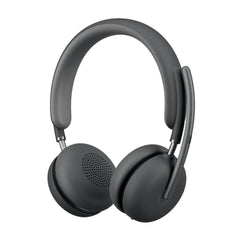 Logitech Zone wireless 2 Teams AI Headset with Built-In Battery for Noise-Free Calls (Graphite)