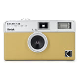 Kodak Ektar H35 Half Frame Film Camera with Built-In Flash and Lightweight Body (Sand)