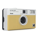 Kodak Ektar H35 Half Frame Film Camera with Built-In Flash and Lightweight Body (Sand)