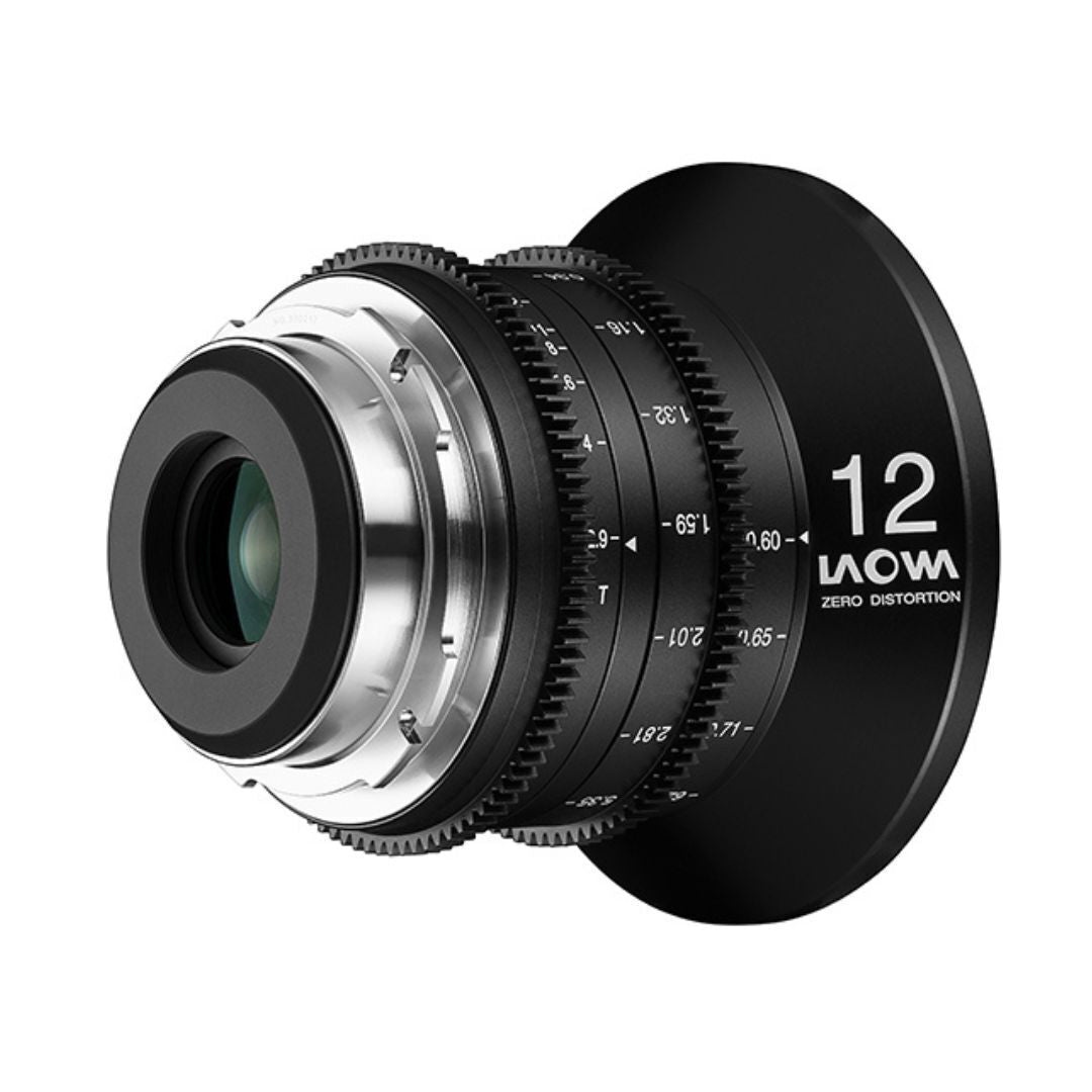 Venus Optics Laowa 12mm T2.9 Zero-D Cine Lens for Cinema and Mirrorless Cameras (PL Mount)