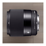Sigma 30mm f/1.4 DC DN Contemporary Prime Lens for Sony E-Mount 64GB Bundle