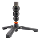 3 Legged Thing Legends Lance 4-Section Carbon Fiber Monopod with DocZ Foot Stabilizer Kit (Darkness)