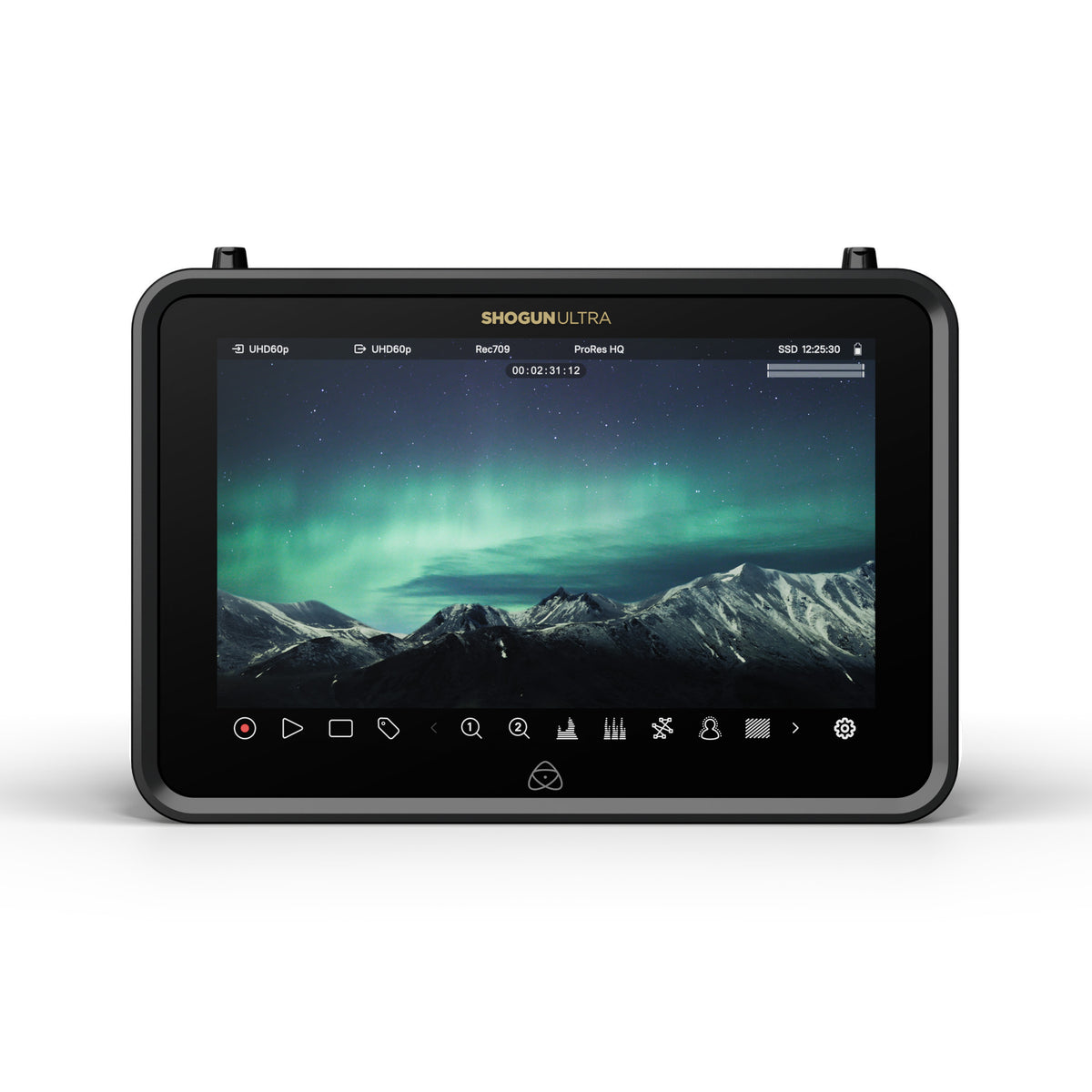 Atomos Shogun Ultra 7-Inch HDR Monitor-Recorder 8K Raw with SSDmini (1TB), Mount and Accessory Kit