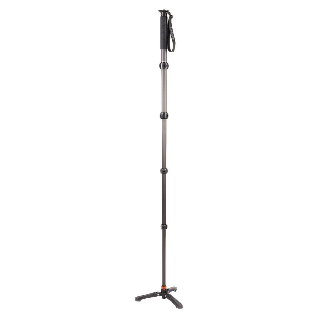 3 Legged Thing Legends Alana Carbon Fiber Travel-Friendly Monopod Kit with Docz (Darkness)