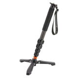 3 Legged Thing Legends Alana Carbon Fiber Travel-Friendly Monopod Kit with Docz (Darkness)