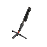 3 Legged Thing Legends Alana Carbon Fiber Travel-Friendly Monopod Kit with Docz (Darkness)