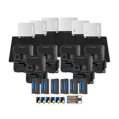 Yellowstone Y2 Black Wide Lens Bundle with Batteries, Solar Panels, and Accessories (6-Pack) - 1