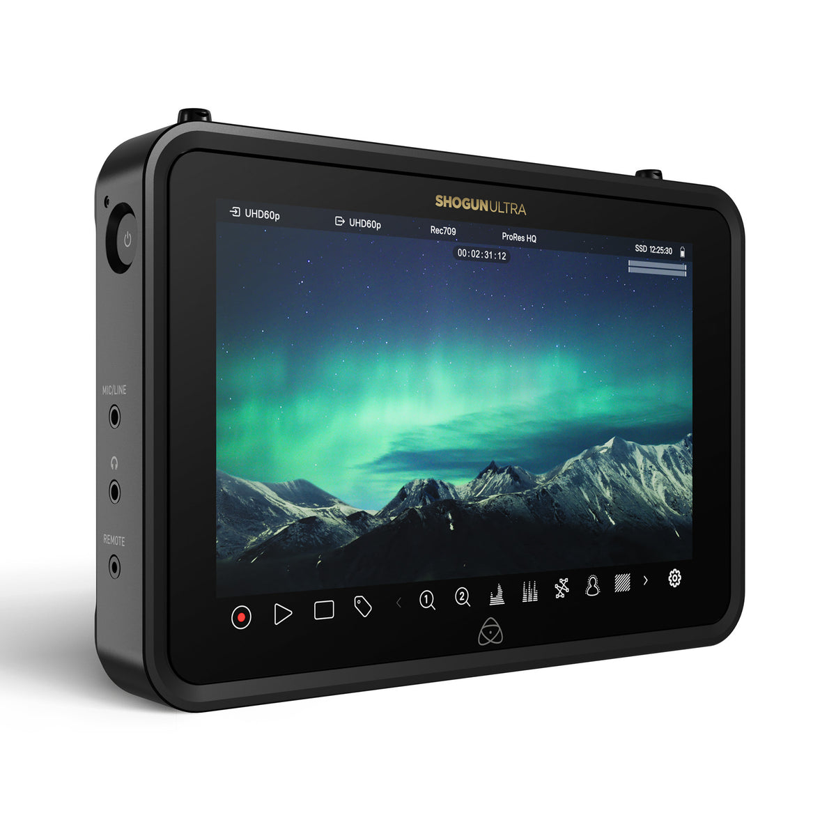 Atomos Shogun Ultra 7-Inch HDR Monitor-Recorder 8K Raw with Universal  Accessory Kit