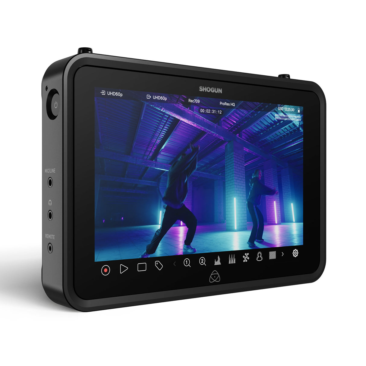 Atomos Shogun 7-inch HDR Monitor-Recorder 6K Raw with SSDmini (1TB), Monitor Mount, Accessory Kit