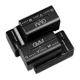 GVM NPF 750 Li-ion 4400mAh 7.2V Replacement Battery and Charger (2-Pack)