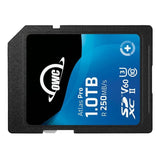 OWC 1.0 TB Atlas Pro High-Performance SDXC UHS-II V60 Memory Card for DSLR and Mirrorless Functions