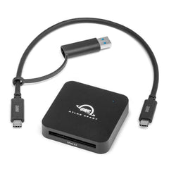 OWC Atlas CFast Card Reader with USB-C and USB-A Cable