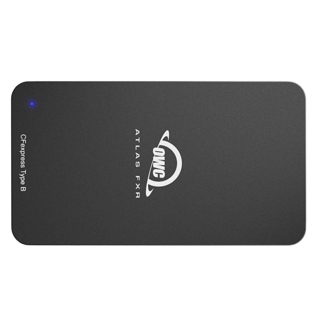 OWC Atlas FXR Thunderbolt (USB-C) USB CFexpress Card Reader for Filmmakers and Videographers