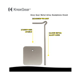 Knox Gear Metal Alloy Headphone Stand