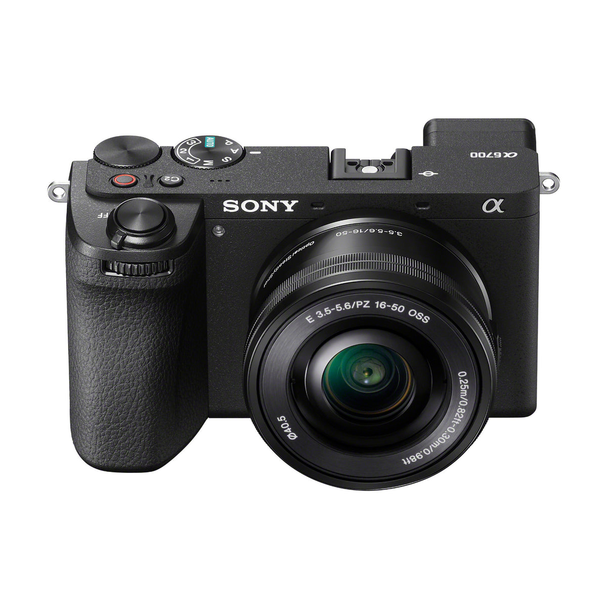 Sony a6700 Mirrorless Camera with 16-50mm Lens with Gimbal Stabilizer, and Accessory Kit
