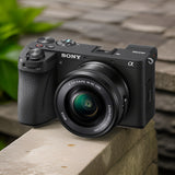 Sony a6700 Mirrorless Camera with 16-50mm Lens with Gimbal Stabilizer, and Accessory Kit