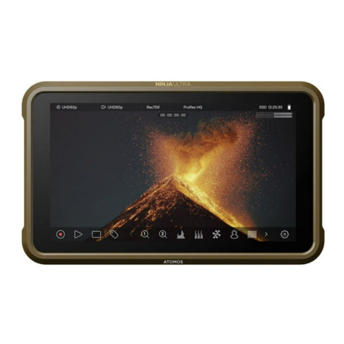 Atomos Ninja Ultra 5.2" 4K HDMI Recording Monitor, Accessory Kit (Batteries, Charger, Sun Hood, Case