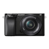 Sony Alpha a6100 APS-C Mirrorless Interchangeable-Lens Camera with 16-50mm Lens and Accessory Bundle