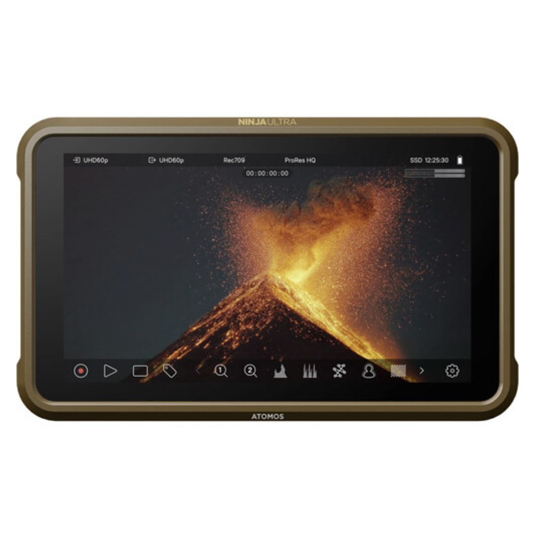 Atomos Ninja Ultra 5-Inch, 1000nit HDR Monitor-Recorder for Mirrorless and Cinematic Cameras Bundle