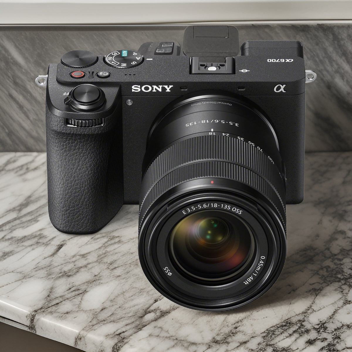 Sony a6700 Mirrorless Camera with 18-135mm Lens and DJI RS 3 Mini Gimbal Stabilizer Bundle