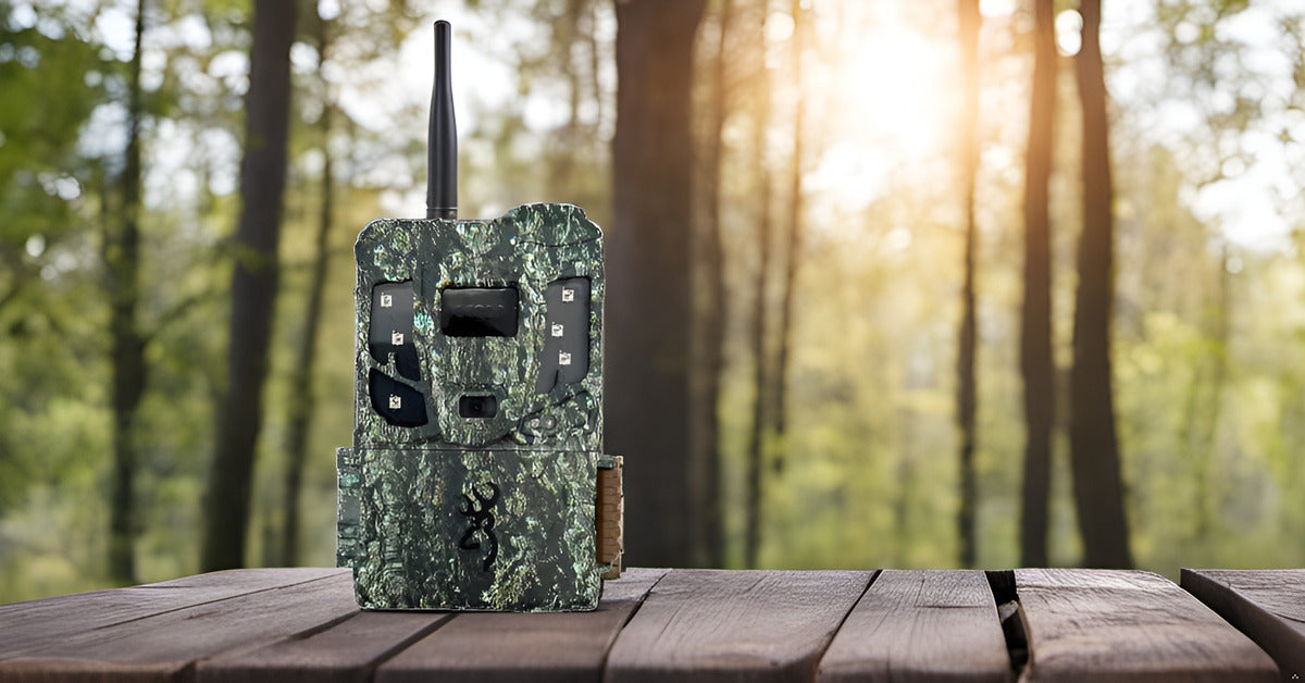 Browning Defender Pro Scout Max Extreme HD Cellular Trail Camera with Security Box Bundle