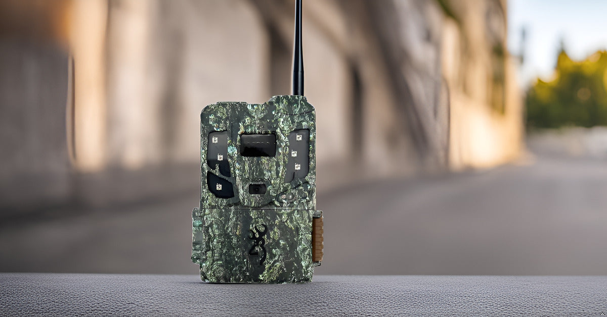 Browning Defender Pro Scout Max Extreme HD Cellular Trail Camera with Security Box Bundle