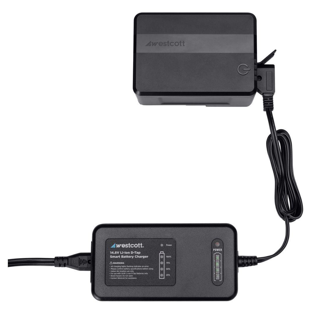 Westcott MV95 Mini V-Mount 14.8v Lithium-ion Battery (95Wh) and Charger Kit