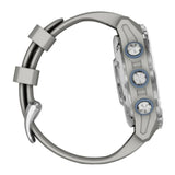 Garmin Descent Mk3 Watch Style-Dive Computer (43mm, Stainless Steel with Fog Gray Silicone Band)