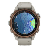 Garmin Descent Mk3i Watch Style-Dive Computer (43mm, Bronze PVD Titanium with French Gray Band)