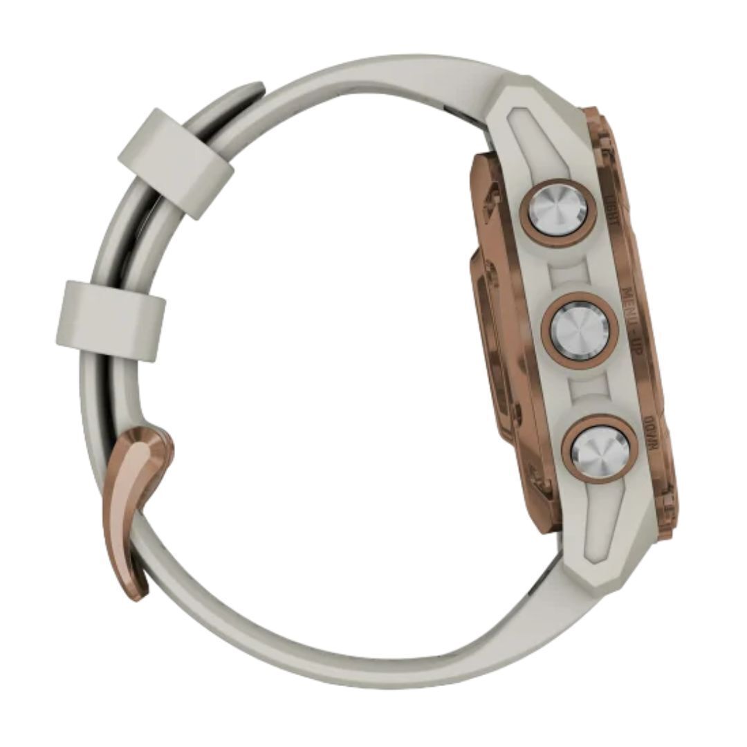 Garmin Descent Mk3i Watch Style-Dive Computer (43mm, Bronze PVD Titanium with French Gray Band)