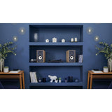 Triangle Borea Active BR03 BT Wireless Bluetooth Bookshelf Speaker (Light Oak Blue)