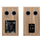 Triangle Borea Active BR03 BT Wireless Bluetooth Bookshelf Speaker (Light Oak Blue)