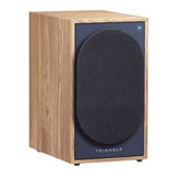 Triangle Borea Active BR03 BT Wireless Bluetooth Bookshelf Speaker (Light Oak Blue)