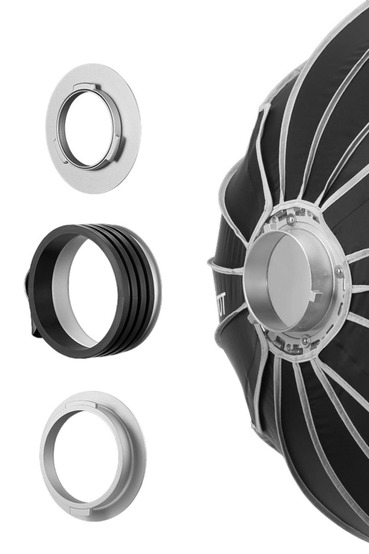 Godox QR-P150T Bowens Mount Quick Release Softbox with Ultra-Compact Design and Easy Setup