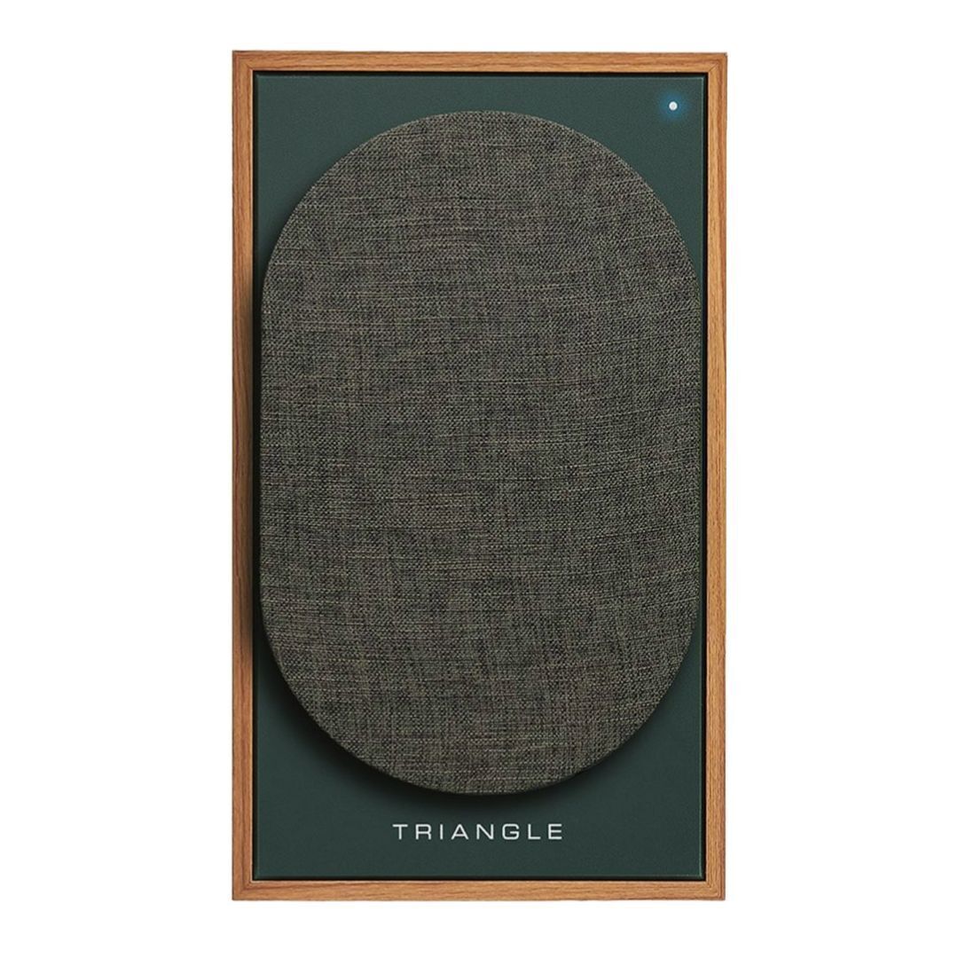 Triangle Borea Active BR03 BT Wireless Bluetooth Bookshelf Speaker (Oak Green)