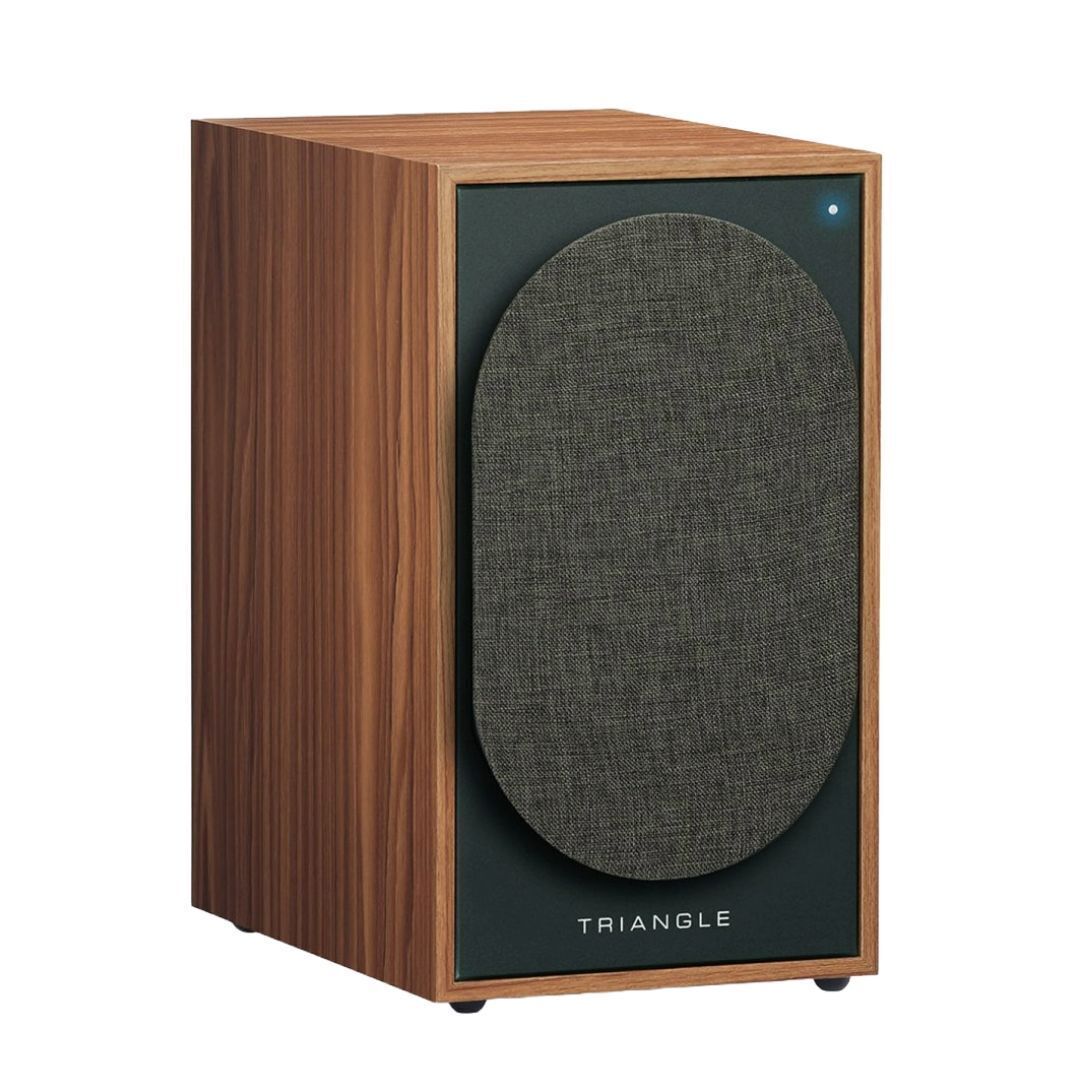 Triangle Borea Active BR03 BT Wireless Bluetooth Bookshelf Speaker (Oak Green)