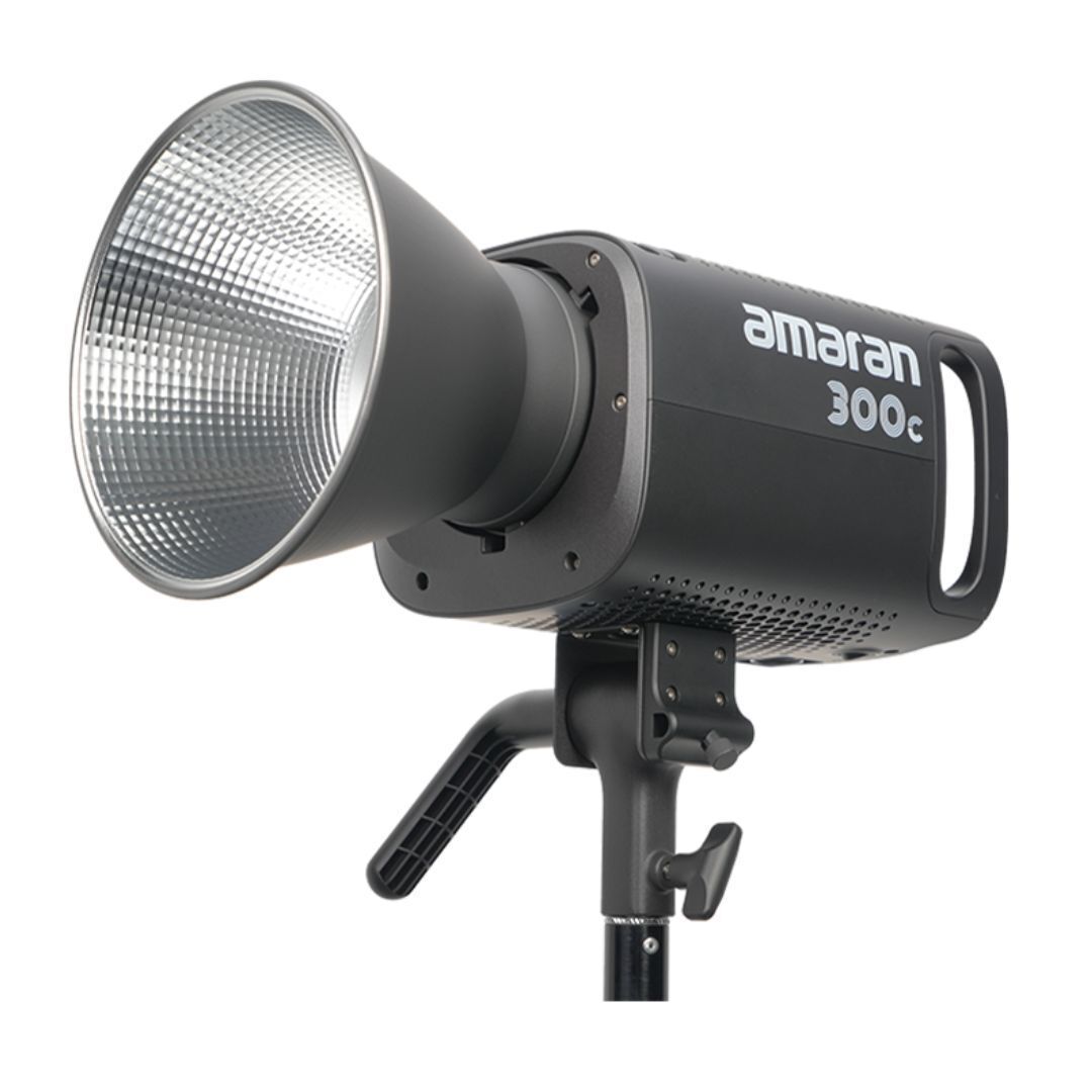 Aputure amaran 300c 300W RGBWW Full-Color Bowens Mount Point-Source LED (Charcoal)