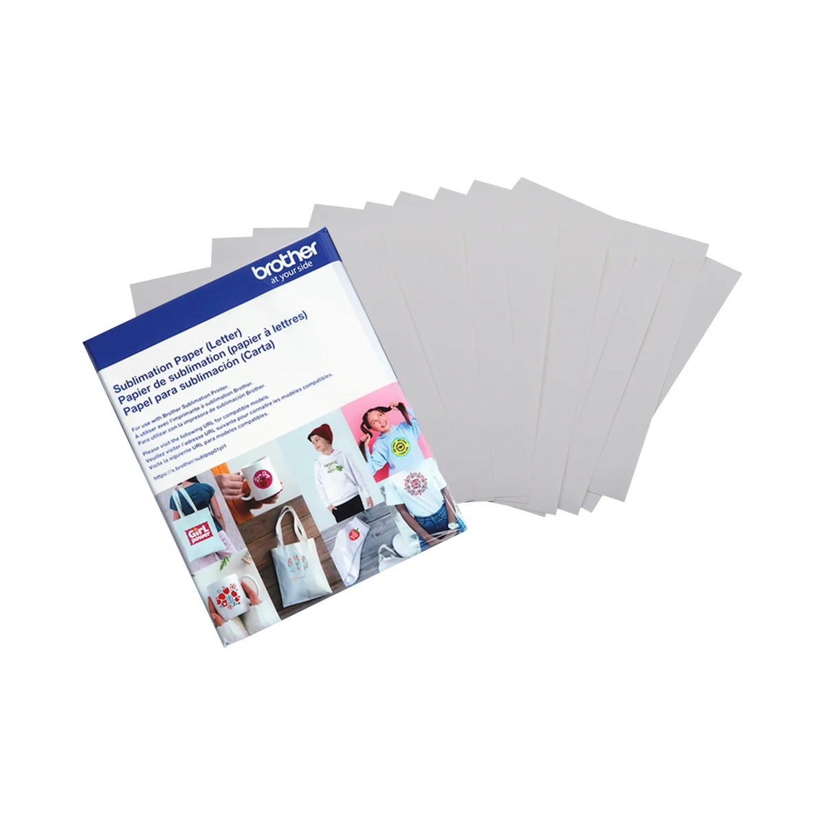 Brother Sublimation Printer with Multiple Ink Cartridges and Printer Paper