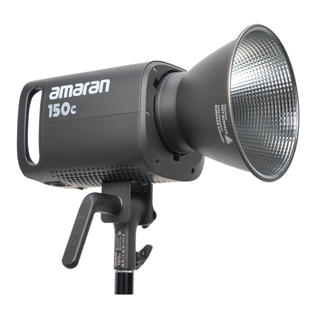 Aputure amaran 150c RGBWW Full-Color 150W Output Bowens Mount Point-Source LED (Charcoal)