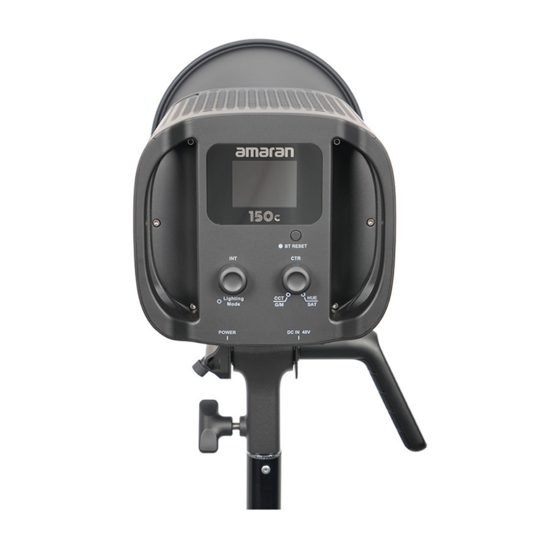 Aputure amaran 150c RGBWW Full-Color 150W Output Bowens Mount Point-Source LED (Charcoal)