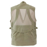 DOMKE PhoTOGS Vest with 100 Percent Cotton, 12 Pockets and Padded Collar (Sand, Medium Size)