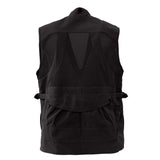 DOMKE PhoTOGS Vest with 100 Percent Cotton, 12 Pockets and Padded Collar (Black, Medium Size)